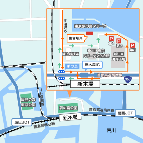 乗船場所